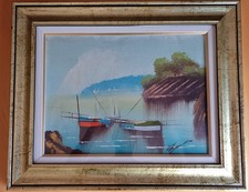 Dipinto Olio Paesaggio