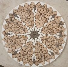 ROSONE MOSAICO ANTICATO "ANTICA ROMA" per interni ed esterni 90x1 cm COD. RUDLXX