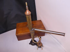 EBULLIOMETRO  tipo MALLIGAND + valigetta in legno "VINTAGE"-USATO-grado,alcool..