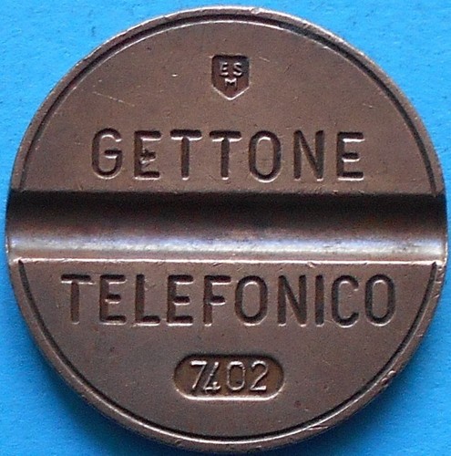 Gettone telefonico sip telecom - gettone, sip-telecom