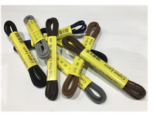 LACCI TONDI SOTTILI COTONE PER SCARPE ELEGANTI INGLESI MOCASSINI CM 60