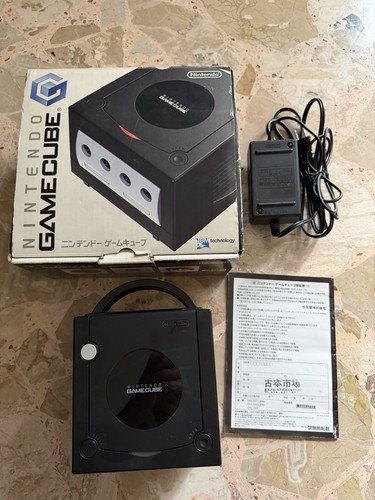 Nintendo gamecube jet black - nintendo,