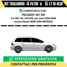 Tagliando per peugeot 307 - 307, sw