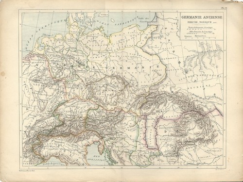 Carta geografica antica