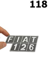 SCRITTA FREGIO LOGO SIGLA FIAT