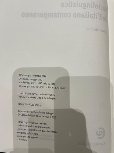 Sociolinguistica dell italiano - sociolinguistica, dell'italiano