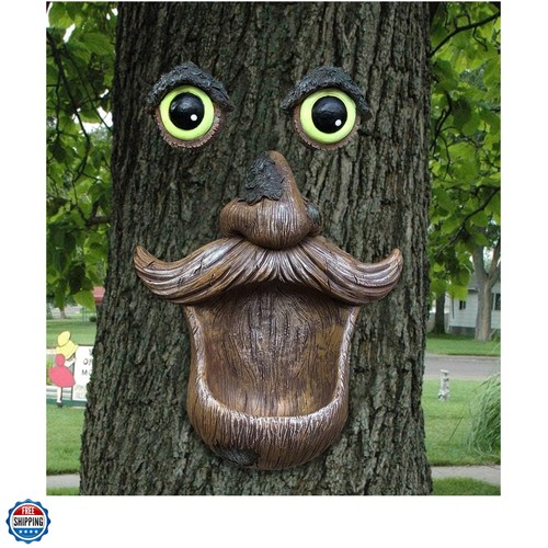 Tree face birdfeeder vecchio - tree,