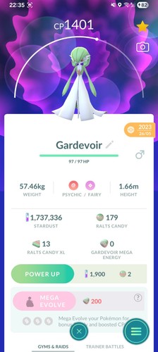 Gardevoir pokemon grande lega - gardevoir,