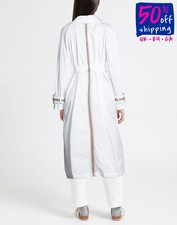 Trench coat RRP€466 MARCA UNICA taglia 0/XS strass Made in Italy