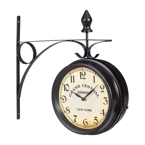 Orologio stazione doppio - , lato