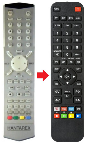 Telecomando adatto per - , tv