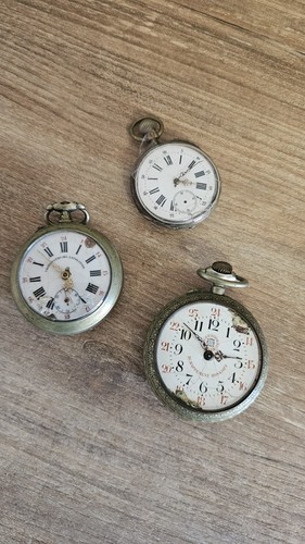 Tris orologi tasca vintage - tris,
