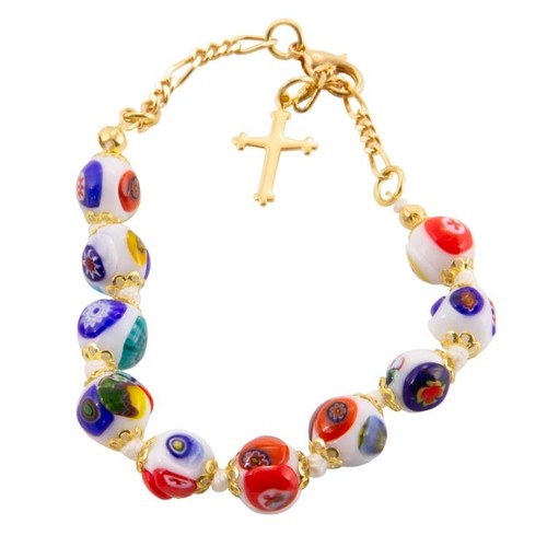 Bracciale decina rosario - bracciale,