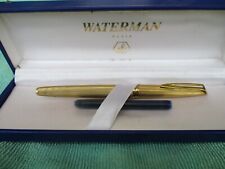 WATERMAN Penna stilografica C/F pennino oro 18kt