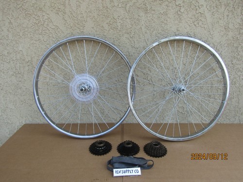 Set ruote bici raggi - set, 24"