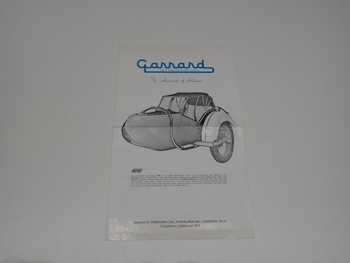 Garrard carrozzini sidecar per - garrard,
