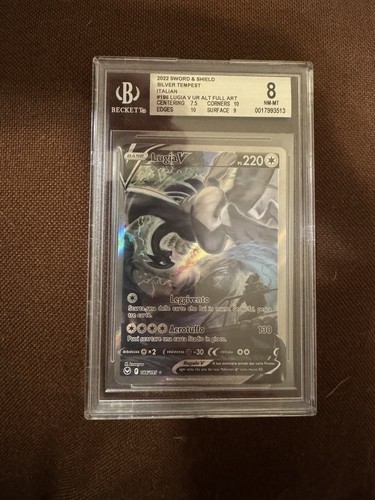 Pokemon card lugia 186 - card, v