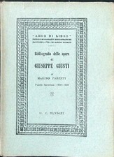BIBLIOGRAFIA DELLE OPERE DI
