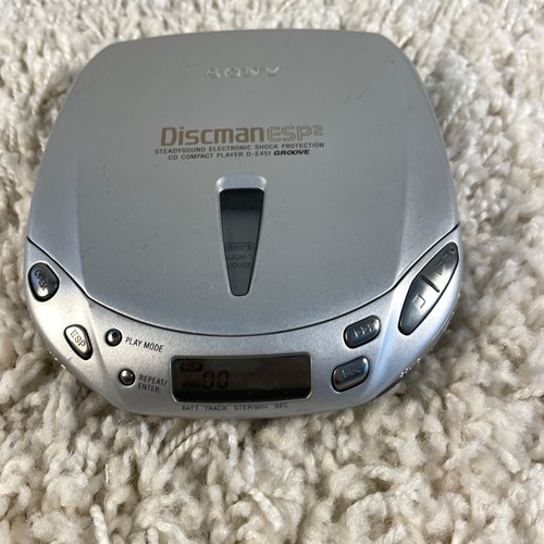 Lettore portatile sony - cd,