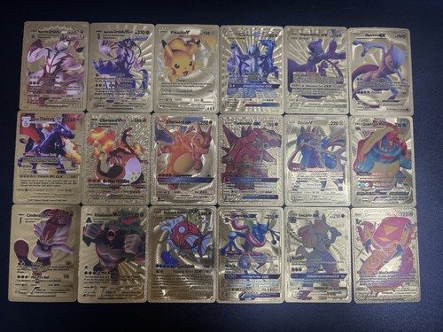 Carte pokemon gold foil - carte,