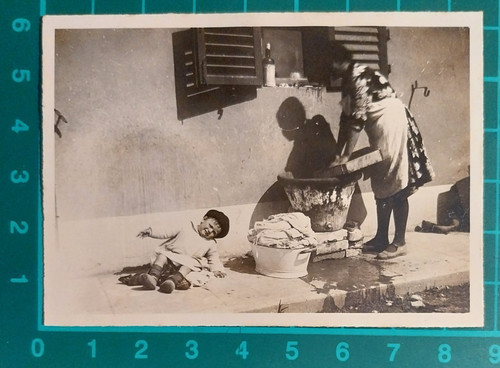 Foto donna con - foto, zangola