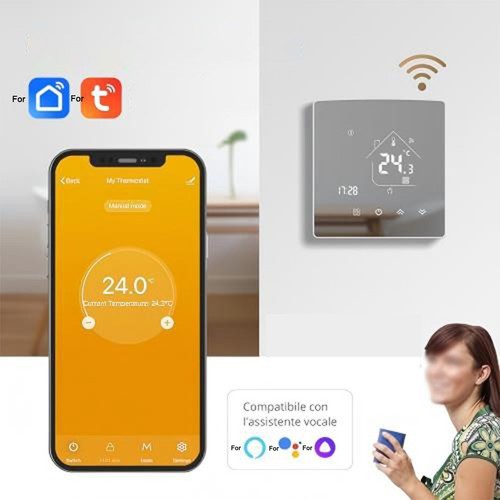 Termostato smart wifi con - smart,