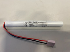 Pacco BATTERIA ricaricabile Ni-Cd HT 3,6V 0,75Ah con CAVI - 415049101 BEGHELLI