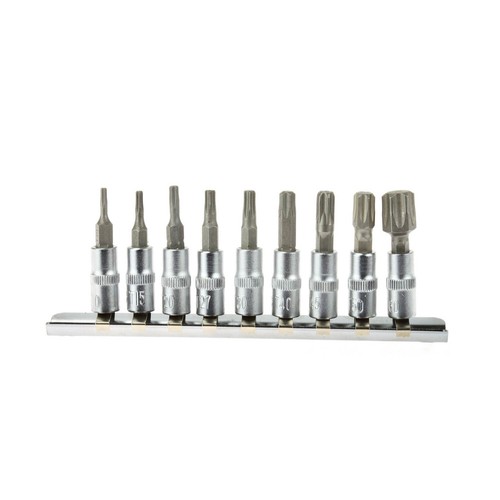 Set bussole torx maschio 4 - set, 9