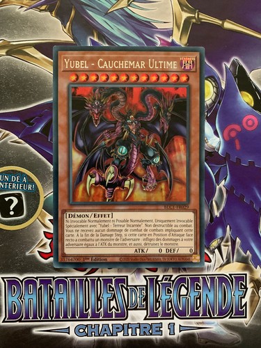 Carte yugioh yubel cauchemar - yugioh,