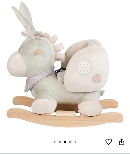 Cavallino dondolo asino - a,