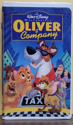 Vhs disney oliver company - vhs,