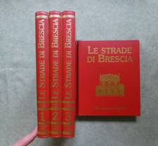 Le strade di Brescia di F. Robecchi 4 vol. 1994