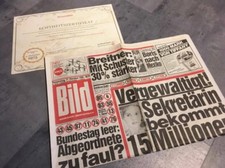 GIORNALE ILLUSTRATO 17.10.1985 ottobre regalo 34. 35. 36. 37. 38° compleanno Breitner