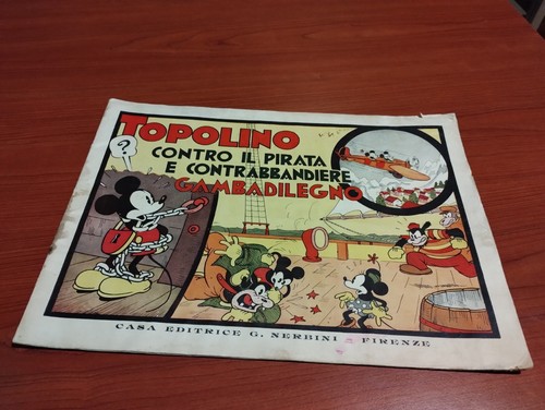 Topolino contro pirata - topolino,