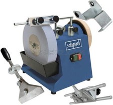 AFFILATRICE MOLA AD ACQUA+ACCESSORI SCHEPPACH TIGER 2500 AFFILA COLTELLI FORBICI