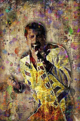 Poster freddie mercury - freddie, of