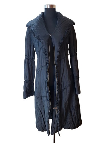 Cappotto donna nero - cappotto, brillante