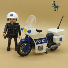 Playmobil agente di polizia con moto-moto pattuglia-motorista-pilota