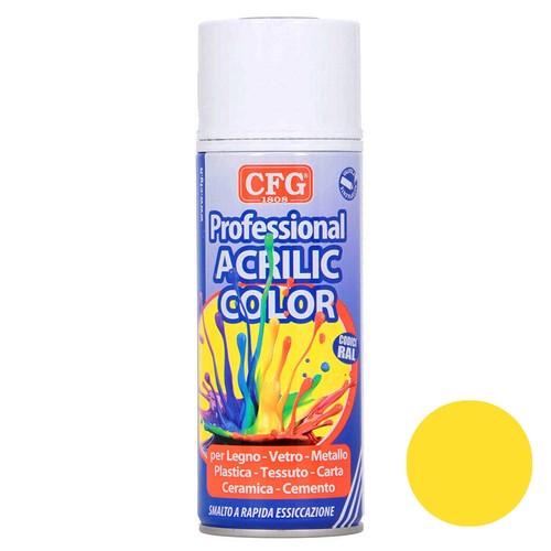 Vernice spray giallo zinco - spray, ral