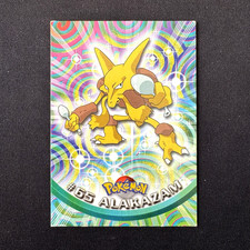 POKEMON TOPPS ALAKAZAM 65 NON HOLO ITA 1999 SERIE 1 NINTENDO VINTAGE RARA