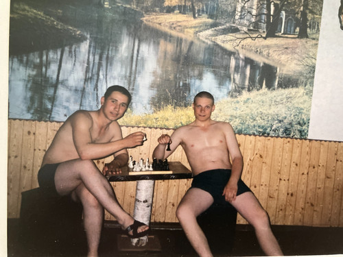 Foto vintage uomini - , muscolosi