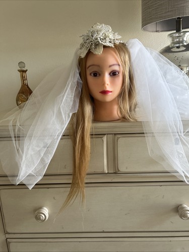Copricapo velo sposa bianco - sposa,