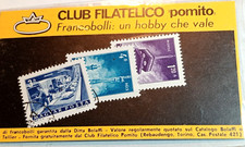 SERIE 3 FRANCOBOLLI MAGYAR-CLUB FILATELICO "pomito" GARANTITI DA DITTA BOLAFFI-N