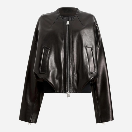 Bomber donna pelle agnello - bomber, di