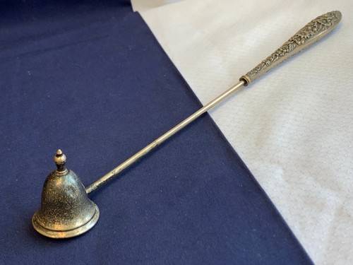 Candela vintage argento