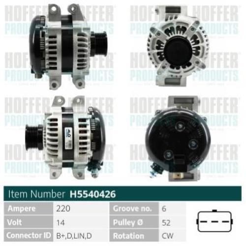 Alternatore per jeep - per, grand