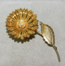 Spilla Vintage Con Stelo Lungo