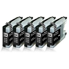 5 cartucce stampante nere