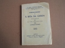 ANTICO LIBRETTO PREGHIERE A