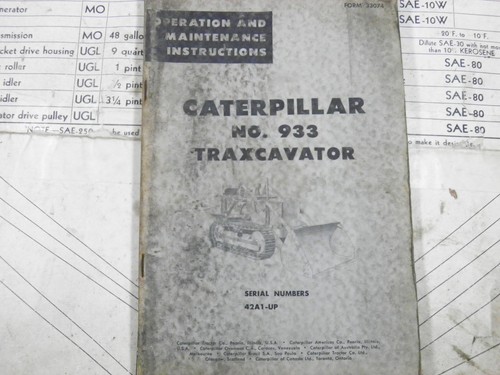 Cat caterpillar 955 manuale - caterpillar,